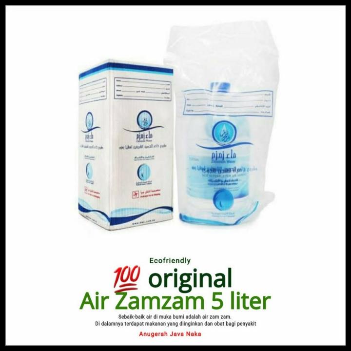 

DISKON TERBATAS !!! AIR ZAMZAM 5 LITER ASLI ORIGINAL TERLARIS