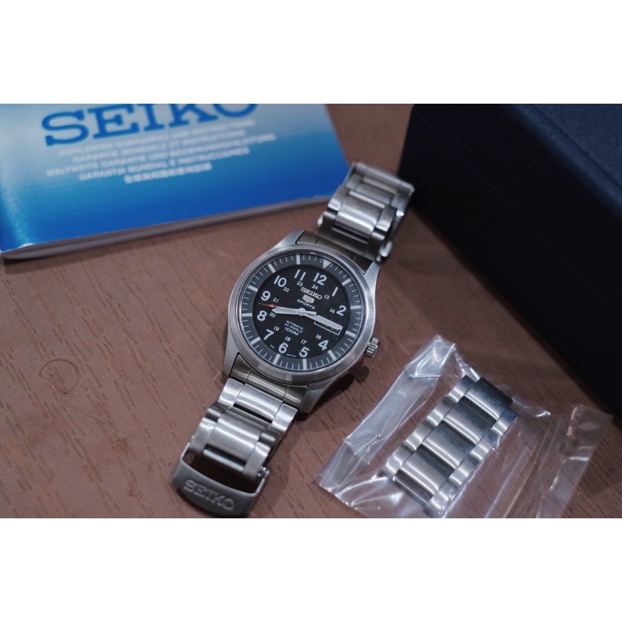 SEIKO 5 - SNZG13K1 Jam Tangan Original Pria