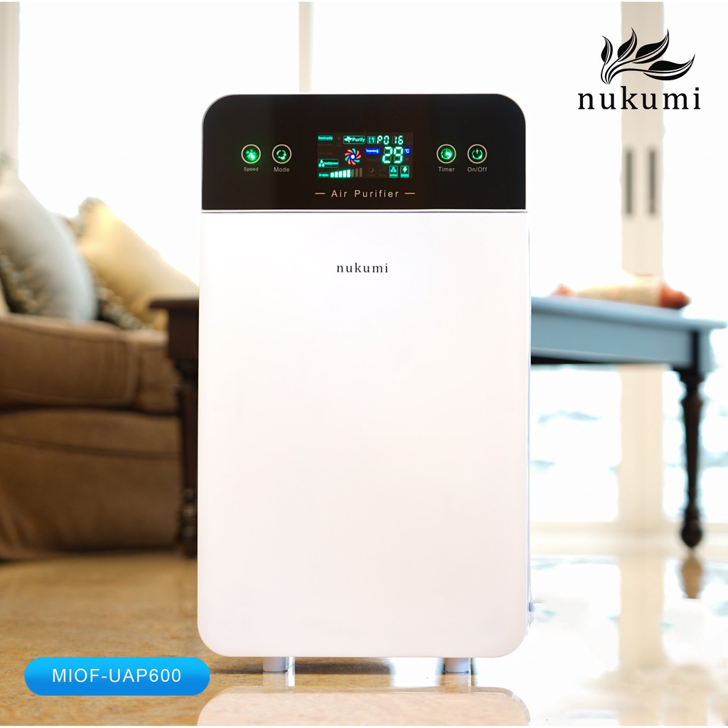 Nukumi UVC Air Purifier UAP600, Philips ORIGINAL Bohlam 4W G4 T5
