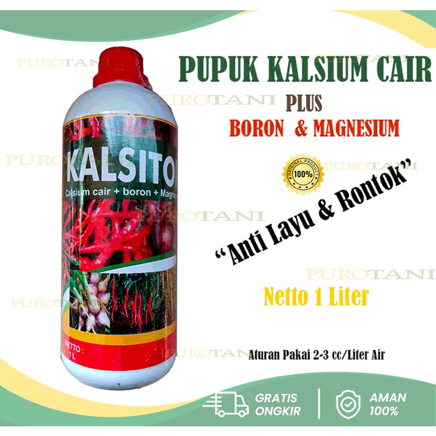 Pupuk Kalsium Cair Plus Boron Magnesium Kalsitor Calsium 1 Liter