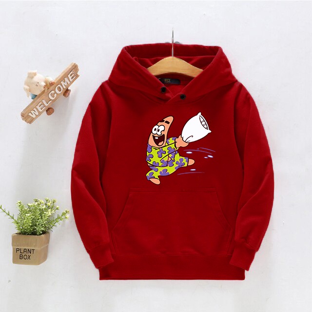 Hoodie Anak Unisex Patrik hoodie size M-XL