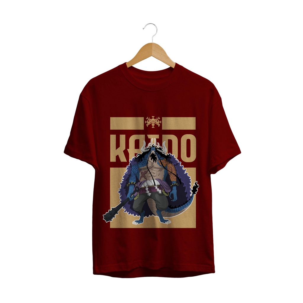 BAJU KAOS ANIME ONE PIECE TERBARU KAIDO LUFFY D ACE PLASTISOL