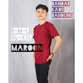  KAOS  POLOS  COTTON  COMBED  30S  100 PREMIUM  Shopee Indonesia