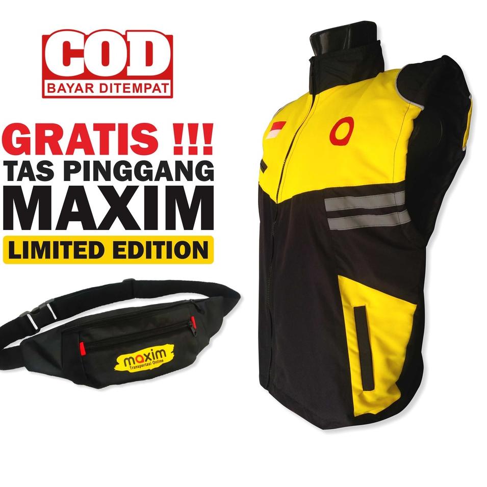 RompiMaxim Driver Gratis Tas Pinggang Keren Waistbag Waterproof "GUF. 783707"