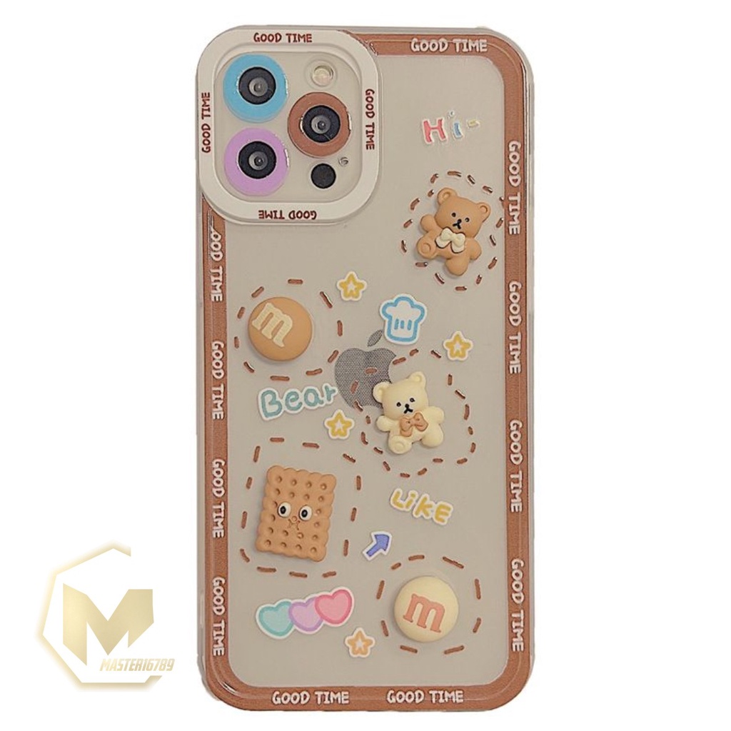 SS097 SOFTCASE 3D IPHONE 6 6+ 7 7+ 8 8+ X XS XR MAX MA2951