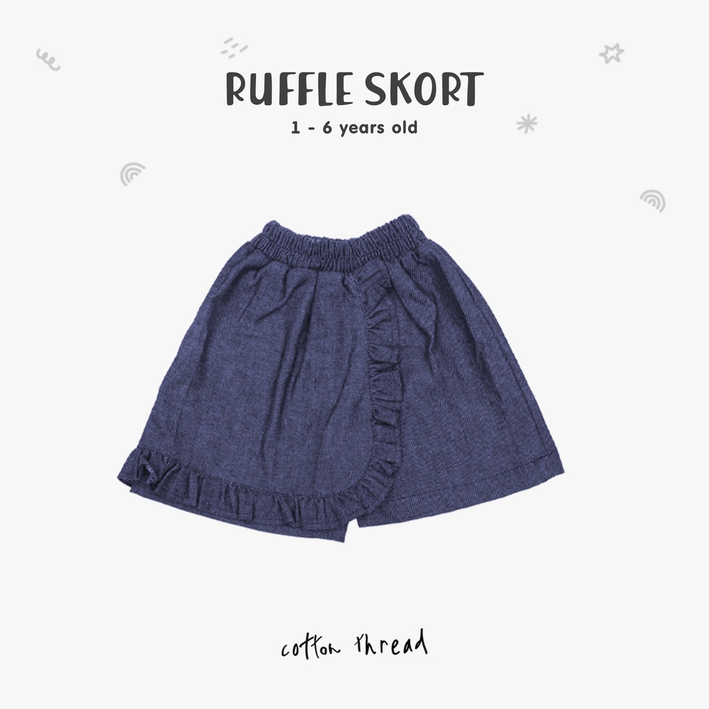 Ruffle Skort - Rok celana anak - Cottonthread