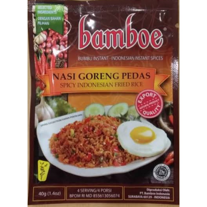 

Bamboe Nasi Goreng Pedas