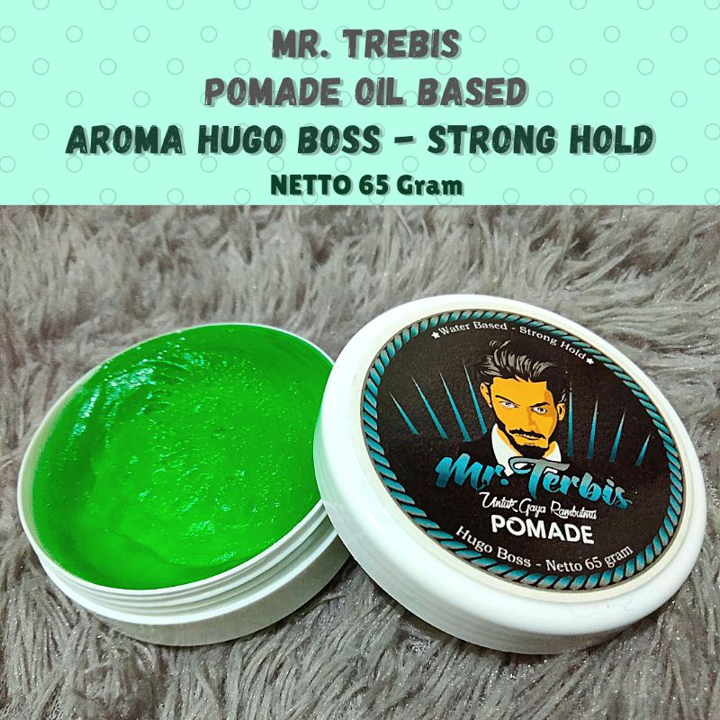 Grosir Pomade Waterbased Mr Trebis Paket 16 Pcs Free Sisir