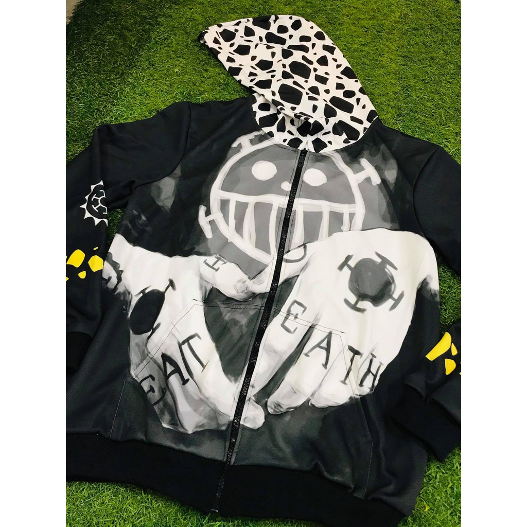 Jaket Zipper Trafalgar Law Ultimate One Piece