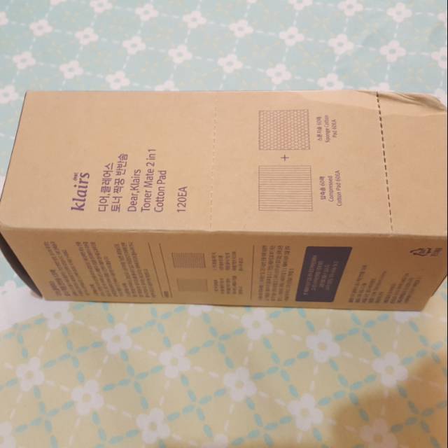 Klairs Toner Mate 2 in 1 Cotton Pad