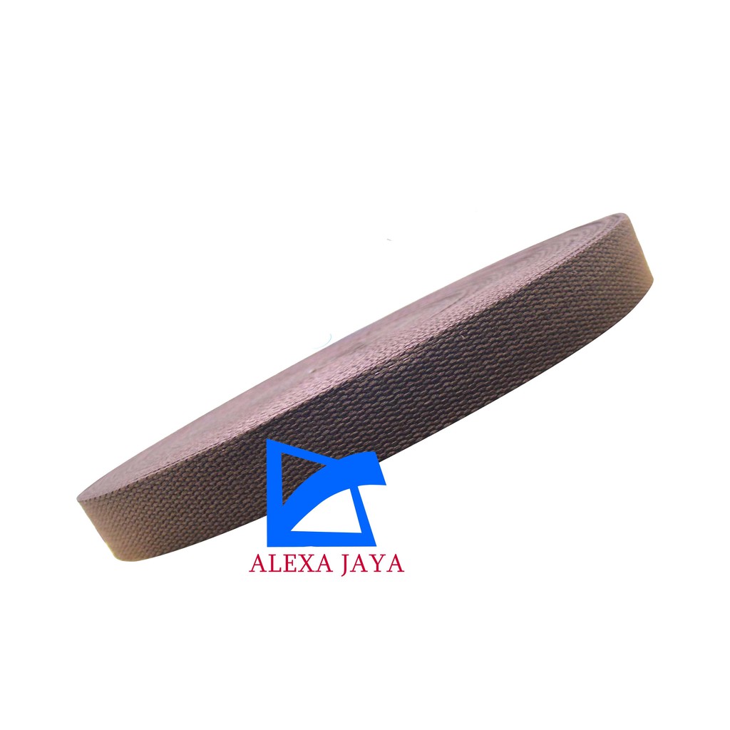 

GROSIR TALI WEBBING KATUN UKURAN 3.8 CM COKELAT TUA KT 38 COKELAT TUA