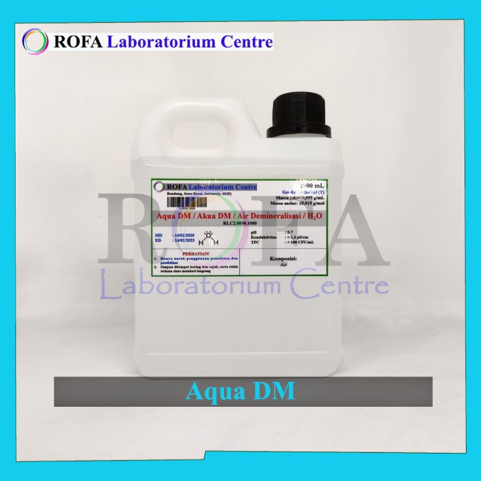 AQUA DM / AKUA DM / AIR DEMINERALISASI 1000 ML - MIN ORDER 1