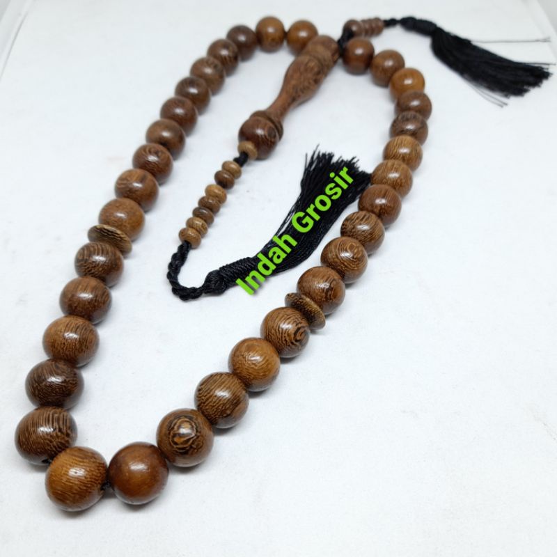 TASBIH GALI KELOR 12MM 33BUTIR DI JAMIN NATURAL