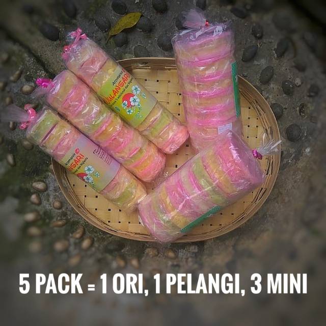 

5 PACK AROMANIS MIX SI RAMBUT NENEK NADA / ARUMANIS / ARBANAT / HARUMANIS