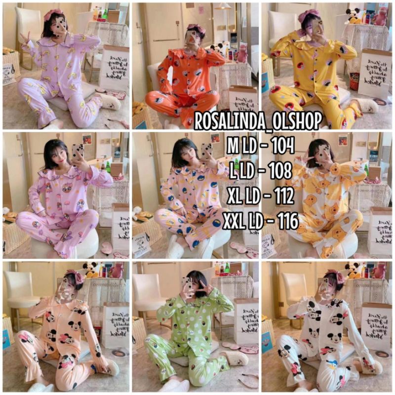 Baju tidur wanita import/ baju tidur wanita/fashion wanita/ baju tidur murah C0K-CD