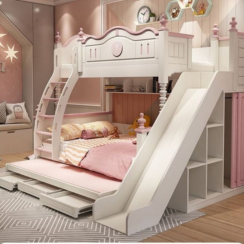 tempat tidur tingkat/ ranjang susun/ tempat tidur susun
