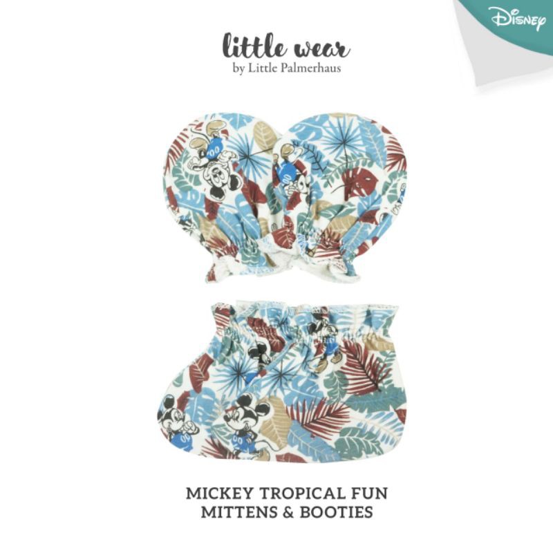 LITTLE PALMERHAUS Mittens Mitten Booties Baby DISNEY (Sarung Tangan Kaki Bayi LITTLE PALMERHAUS)