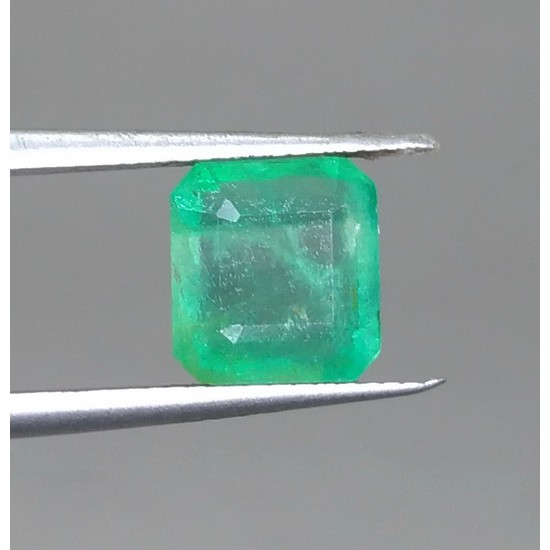 Batu Jamrud Emerald Beryl Asli Natural Kotak