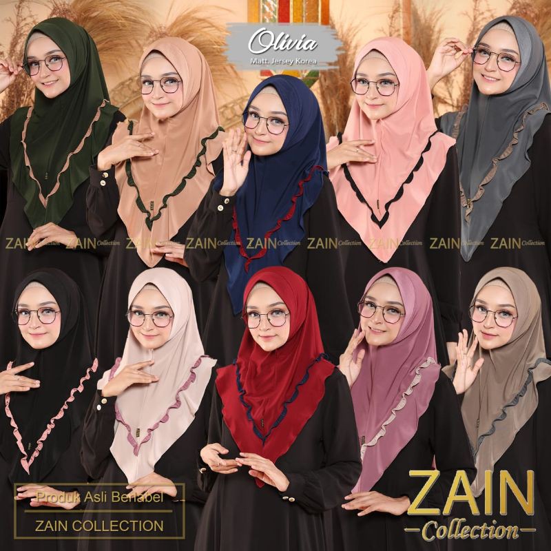 Jilbab Olivia Ori Zain Collection