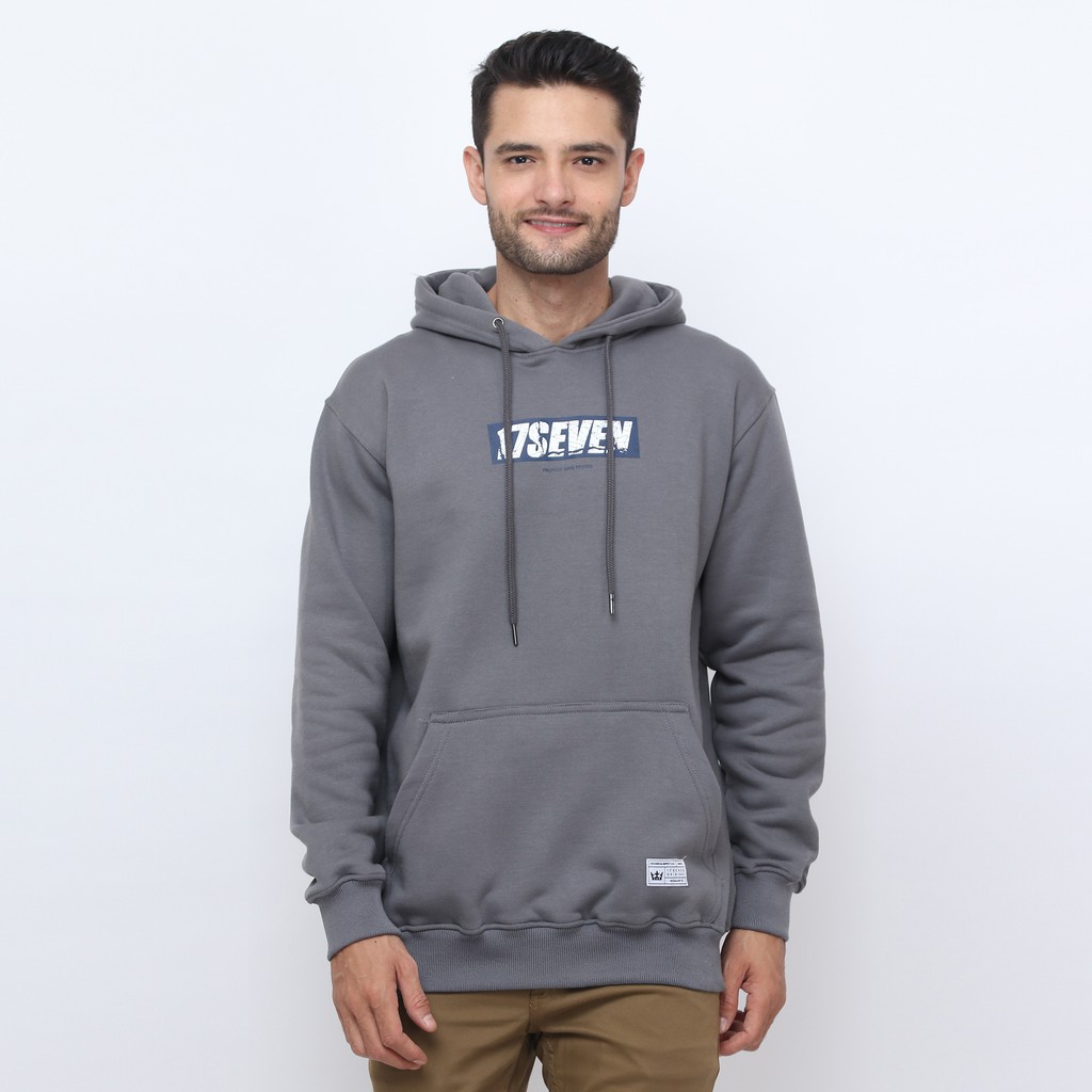

17Seven Original Sweater Hoodie Jumper Sablon Pria 0106-Boxnavy