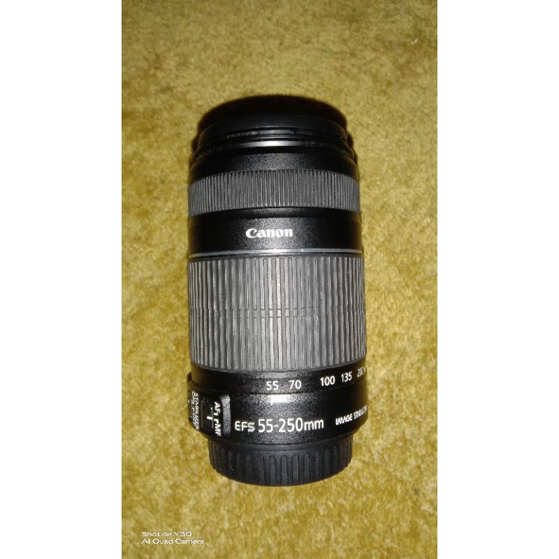lensa tele 55-250mm is ii canon