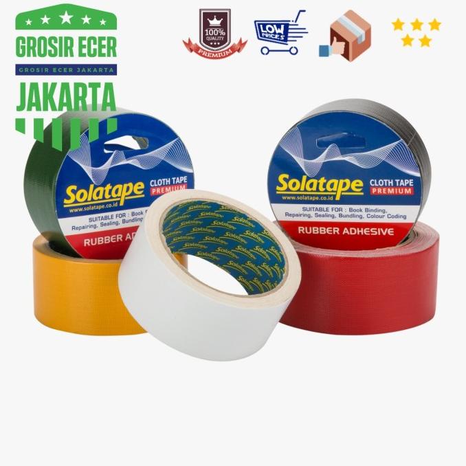 

Cuci Gudang Awal Tahun LAKBAN KAIN | CLOTH TAPE WARNA Cuci Gudang Awal Tahun