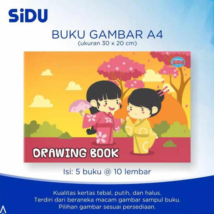 

Buruan Buku Gambar Sinar Dunia A4 - 1Pak Diskon