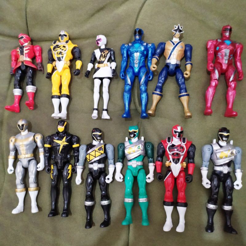 Jual power rangers action figure ori 