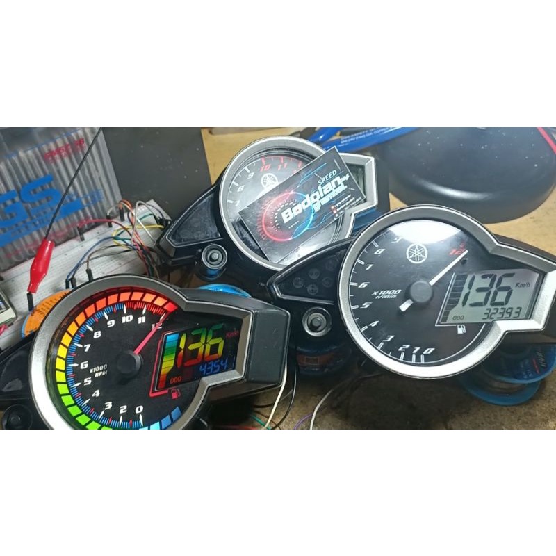 polarizer lcd speedmeter new vixion nvl  paket sticker lcd speedometer vixion nva