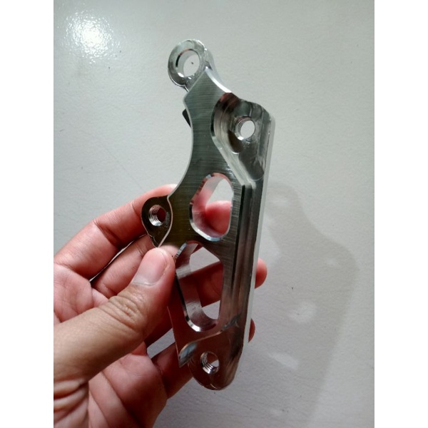 breket kaliper cnc wave supra 100 125 fit revo disk 300mm 300 kaliper standar nissin samurai rcb s1