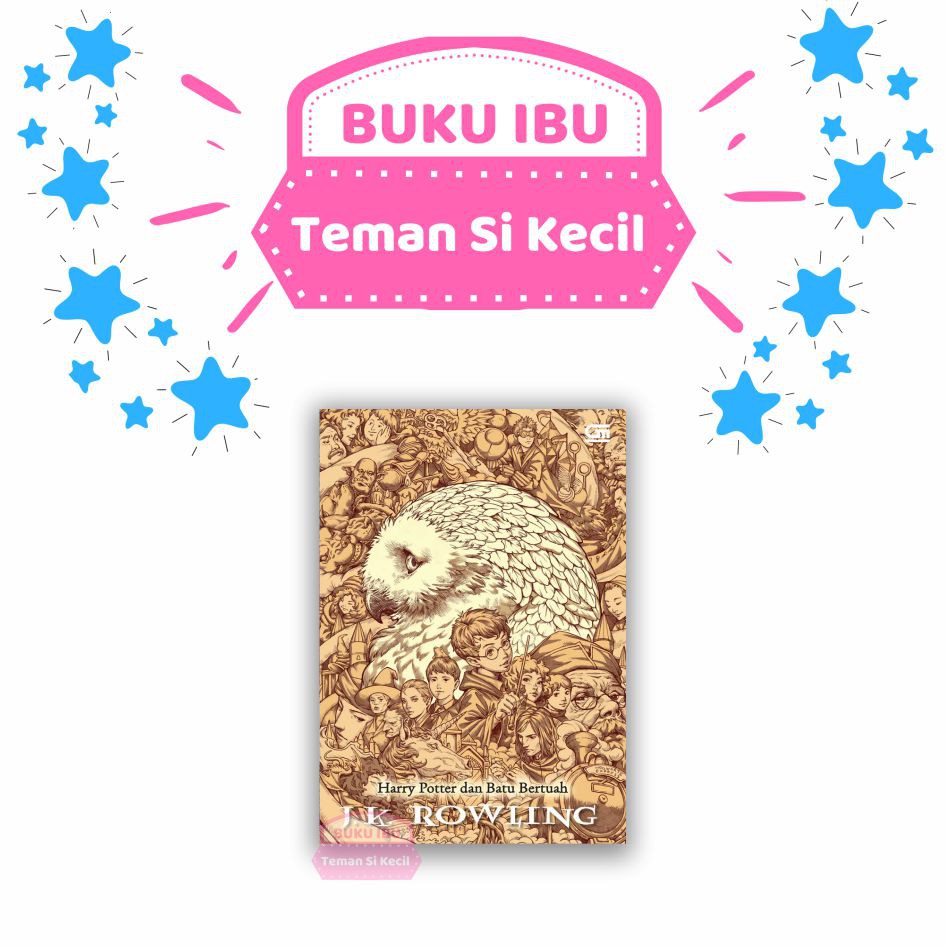 Harry Potter dan Batu Bertuah (Harry Potter and Socerers Stone) - Cover Baru