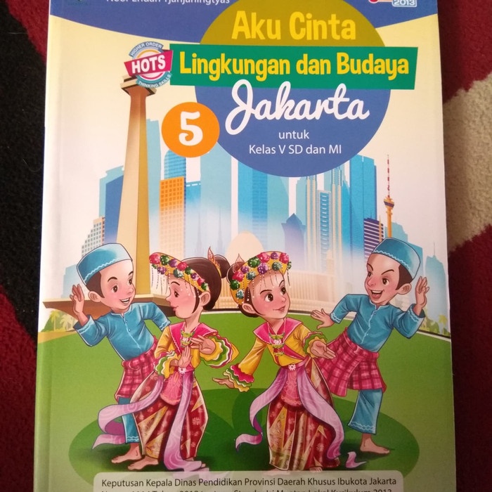Buku Aku Cinta Lingkungan dan Budaya Jakarta KELAS 5 (PLBJ) K13