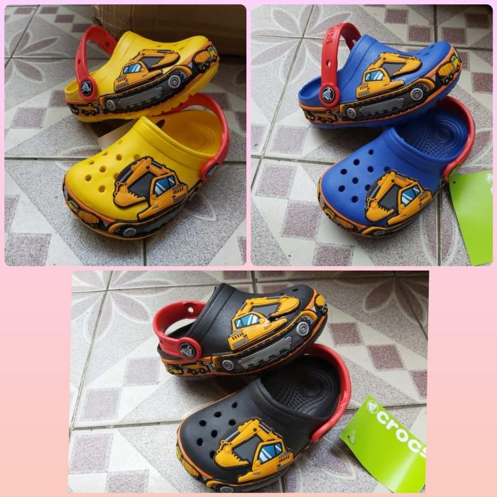 Sandal Crocs Kids Unisex  Sandal Anak  Sandal Crocs Excavator Restock