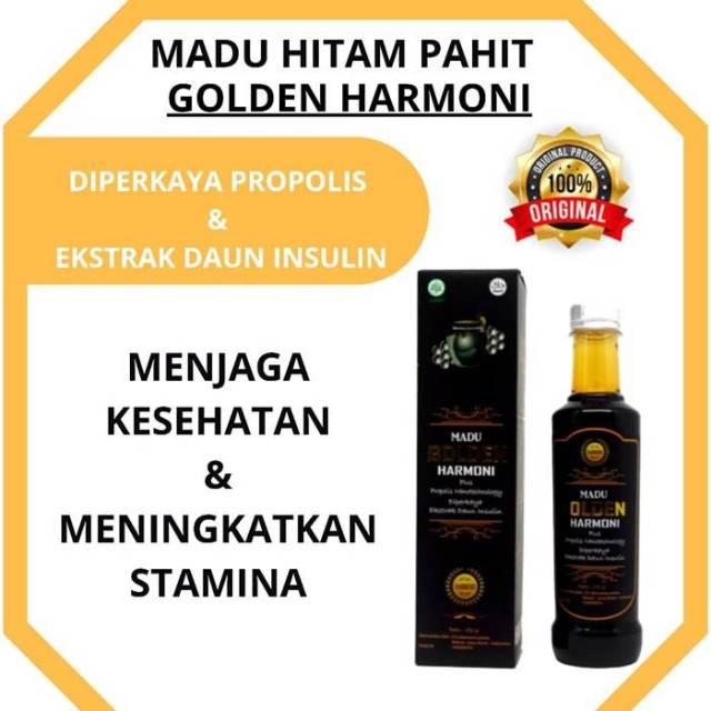 

Madu Hitam Pahit Plus Propolis