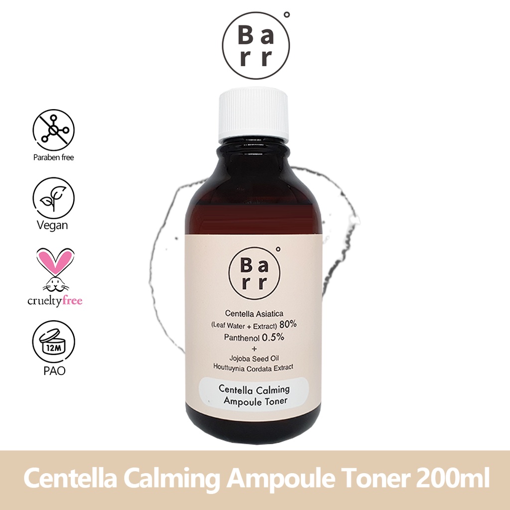Jual Barr Centella Calming Ampoule Toner 200ml Shopee Indonesia