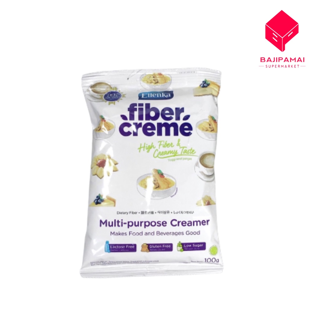 

ELLENKA FIBER CREME 100GR / BAJI PAMAI