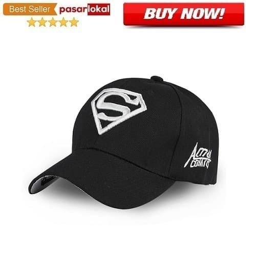 PL -  Topi Snapback Superman Logo DC Justice League