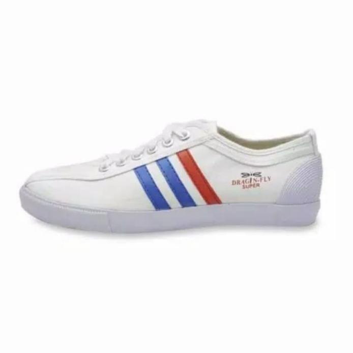 HOLLXMALL [SHOPEE12.12] | SEPATU CAPUNG DRAGONFLY - FALCON WHITE