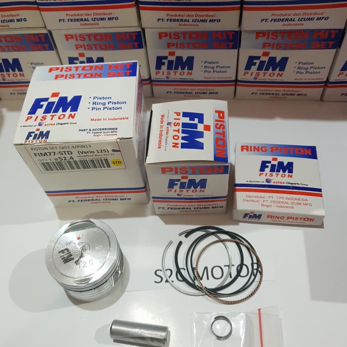 Piston Seher Kit Fim Izumi Fim77 Vario 125 Fa02293