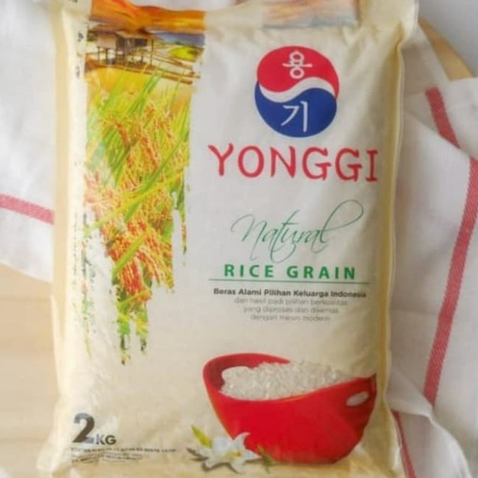 

bg20t01r Beras Jepang Korea Yonggi 2 Kg Halal - High Grade - Ready Stock Sv012Ss