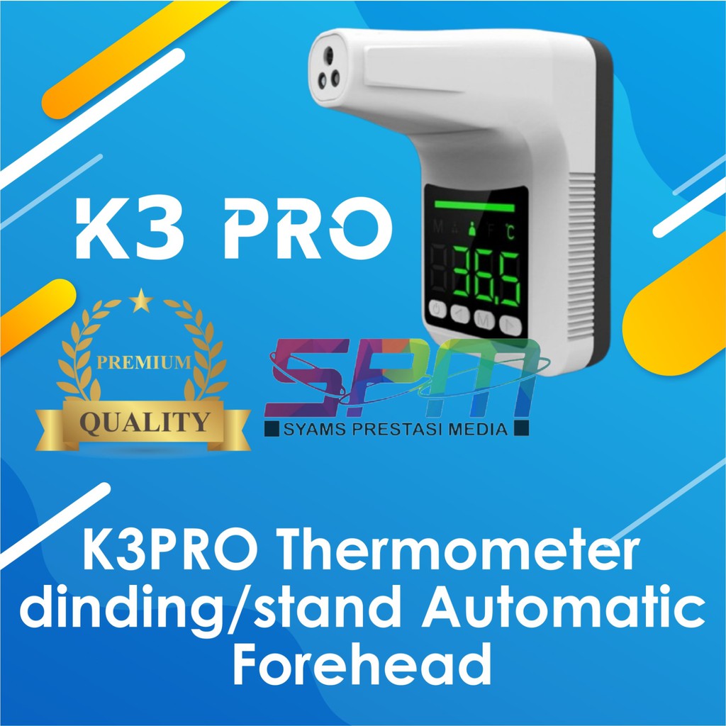 K3 Pro Infrared Thermometer / termometer dinding K3Pro Automatic Forehead