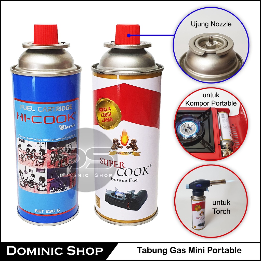 Tabung Gas Mini Portable / Gas Kaleng / Gas Portable