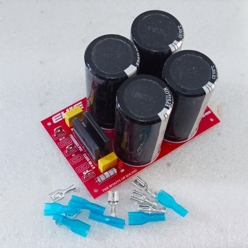 Kit PSU 4 Elco Epsilon 10000uF 80V Plus Skun