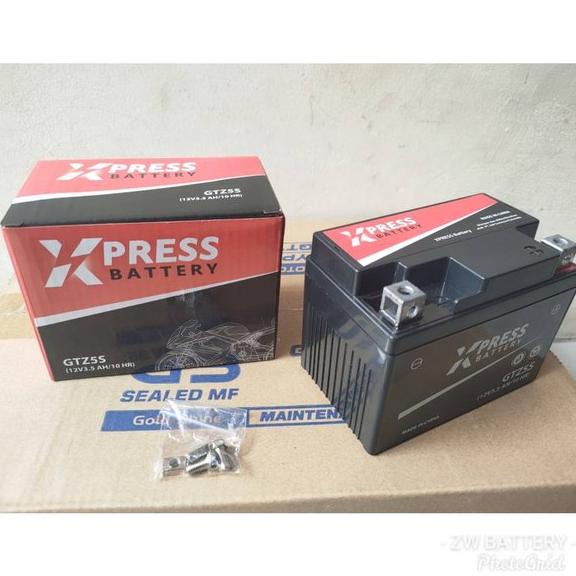 Aki Motor Honda Beat OTOBAT VRLA MF GTZ5S Aki Kering