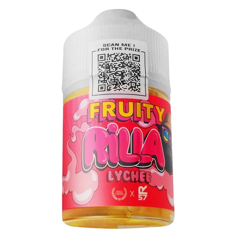 Fruity Rilla Lychee E-Liquid 60ML 3MG  [ vape / vapor / rokok elektrik ]