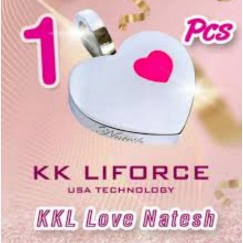 Promo Kalung Kesehatan KK Liforce Love (Liontin dan Kalung)