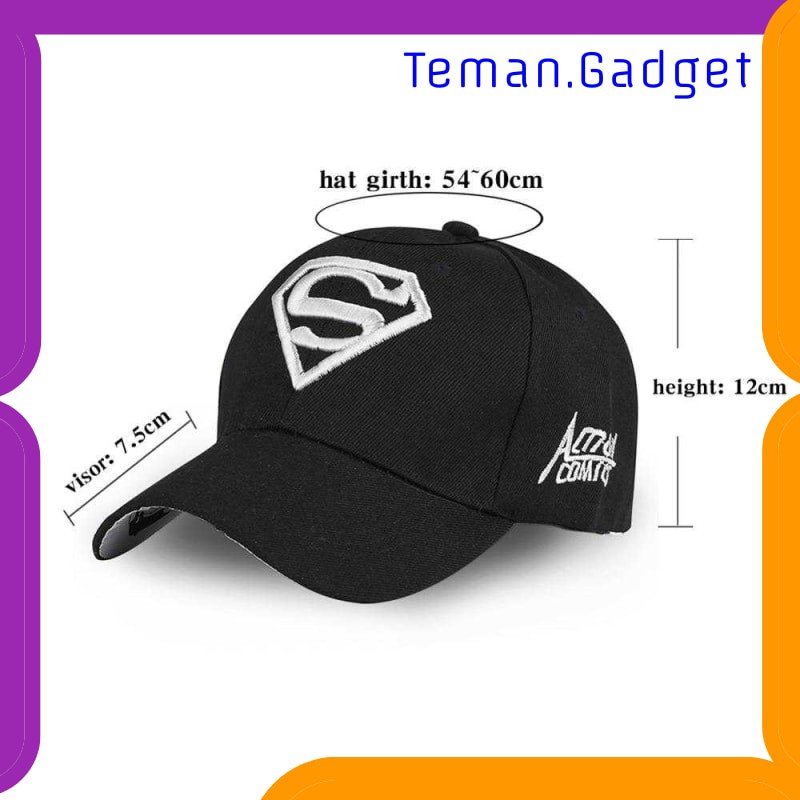 TG-FS090 YISUYA Topi Snapback Superman Logo DC Justice League - NM300