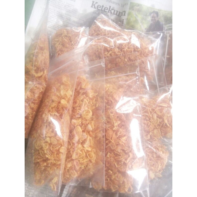 

bawang goreng brebes, asli tanpa campuran tepung
