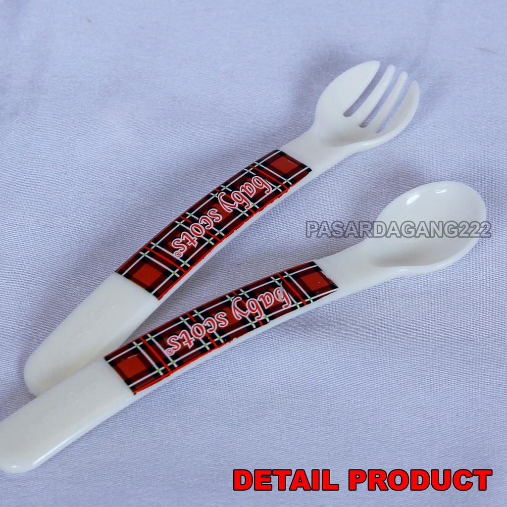 Tempat Makan Bayi Baby Scots / Feeding Set Baby Scots - FS001