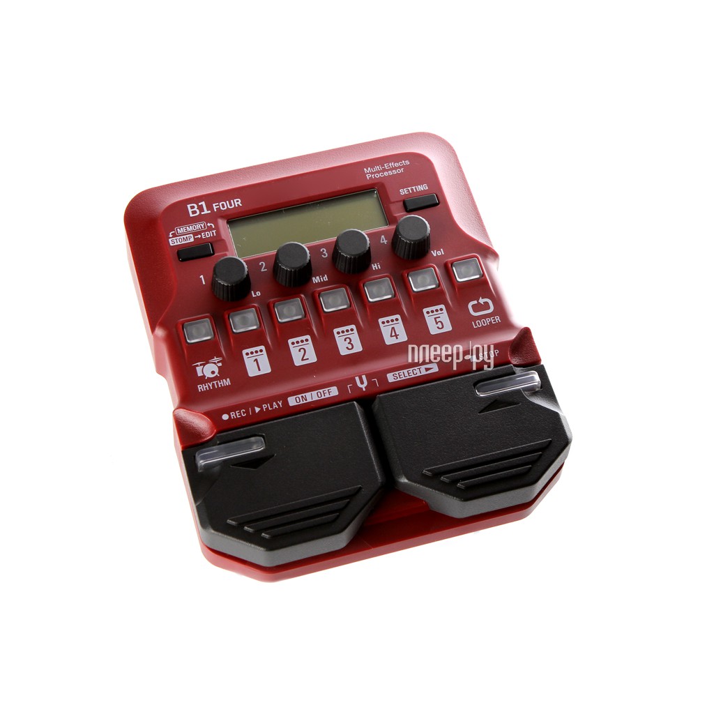 Efek Gitar Bass ZOOM B1 Four - Zoom B1Four